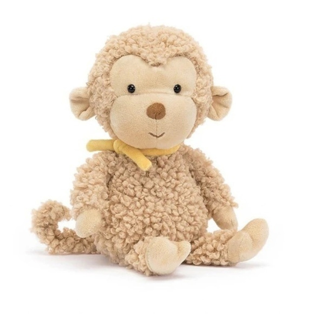 NWT Retired Jellycat Fuzzkin Monkey​